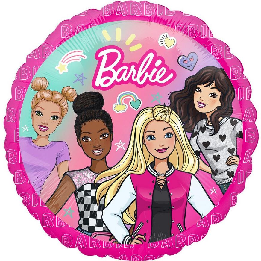 Barbie Dream Together Foil Balloon, 17in