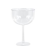 Jumbo Clear Plastic Wine Glasses, 47oz, 4ct