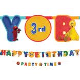 Customizable Everyday Sesame Street Birthday Cardstock Letter Banners, 2ct
