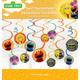 Everyday Sesame Street Cardstock Swirl Decorations, 12ct