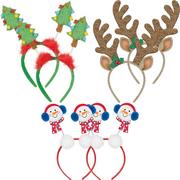 Assorted Holiday Head Boppers, 3ct
