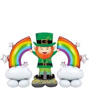 AirLoonz Leprechaun's Rainbow Foil Balloon Set, 3pc - St. Patrick's Day
