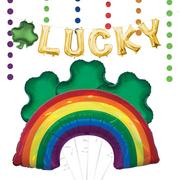 St. Patrick's Day Lucky Rainbow Balloon Backdrop Kit