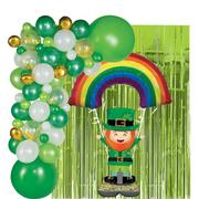 St. Patrick's Day Leprechaun's Isle Balloon Backdrop Kit