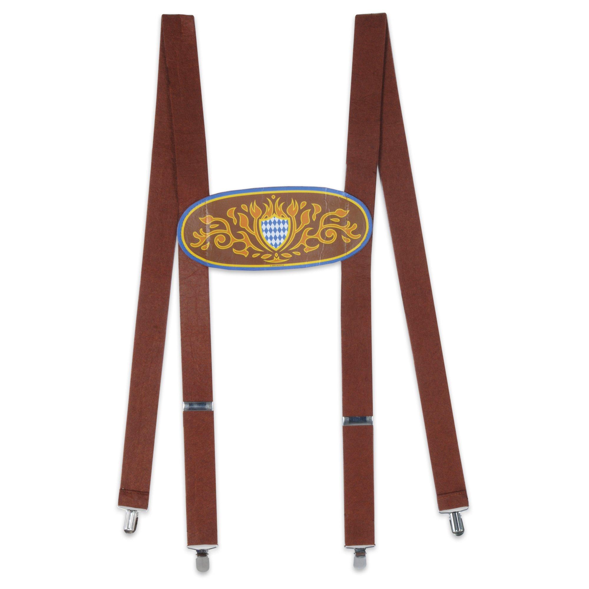 Oktoberfest Bavarian Lederhosen Suspenders