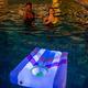 PoolCandy Light-Up Inflatable Cornhole Pool Game