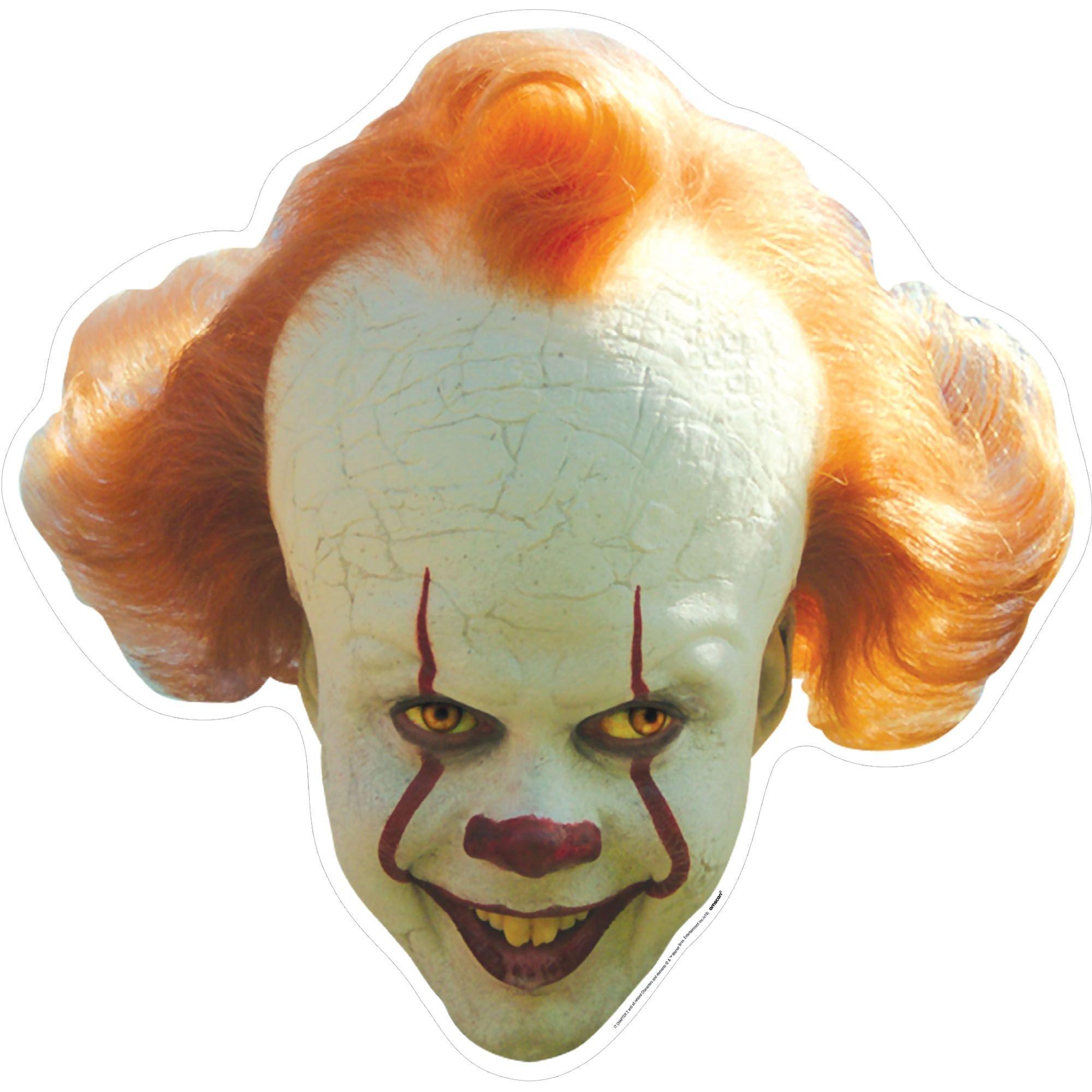 Pennywise Cardboard Big Head, 24in - It | Party City