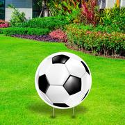 Soccer Ball Corrugated Plastic Yard Sign, 19in