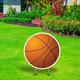 Basketball Corrugated Plastic Yard Sign, 19in