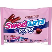 SweeTARTS Cherry Punch Ropes Fun Size Packs, 9oz, 24pc