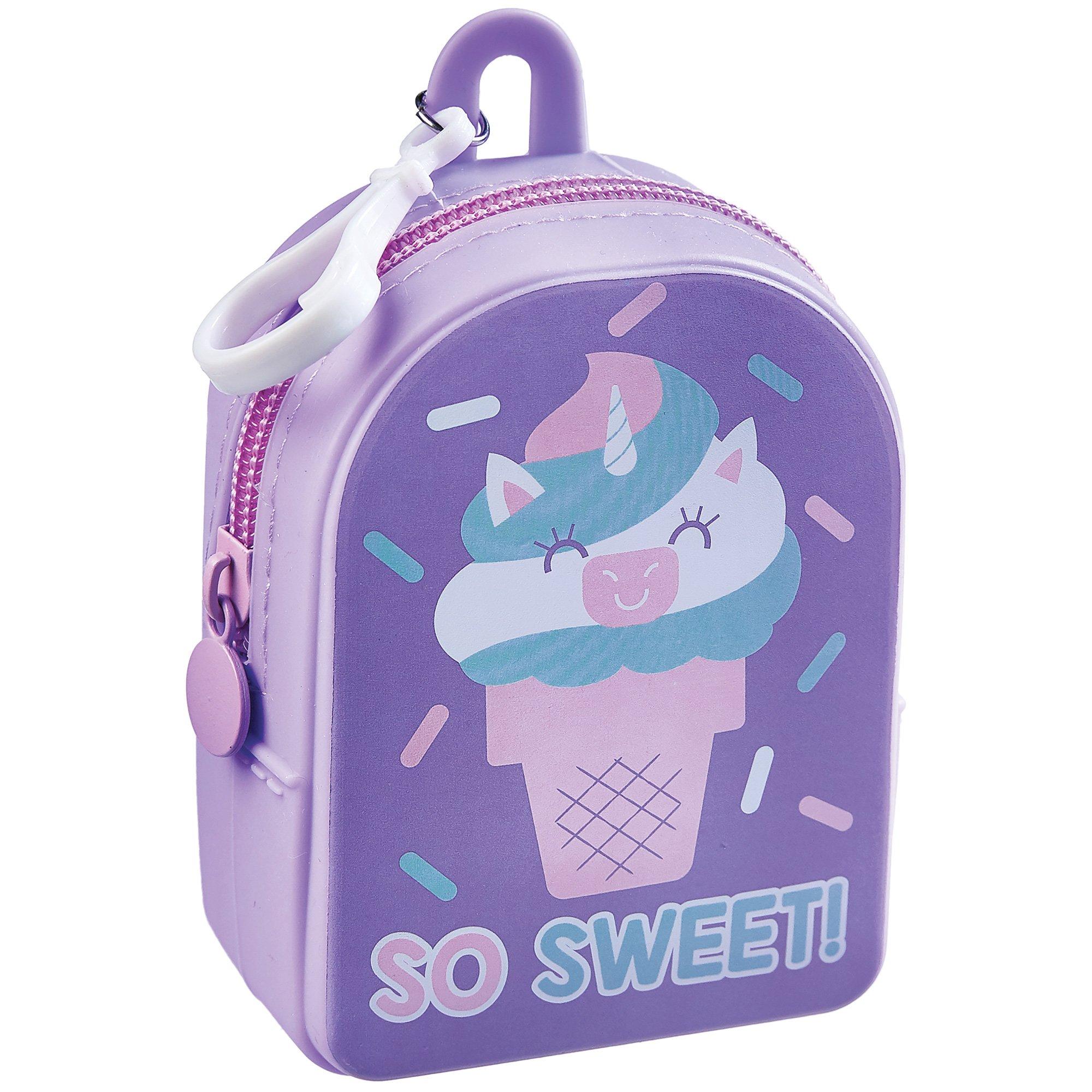 Unicorn Ice Cream Backpack Hanger Party City