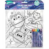 Color Your Own Space Puzzle, 7pc