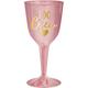 Pink I Do Crew Wedding Plastic Wine Glasses, 10oz, 16ct