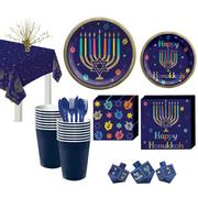 Hanukkah Joy Tableware Kit for 80 Guests