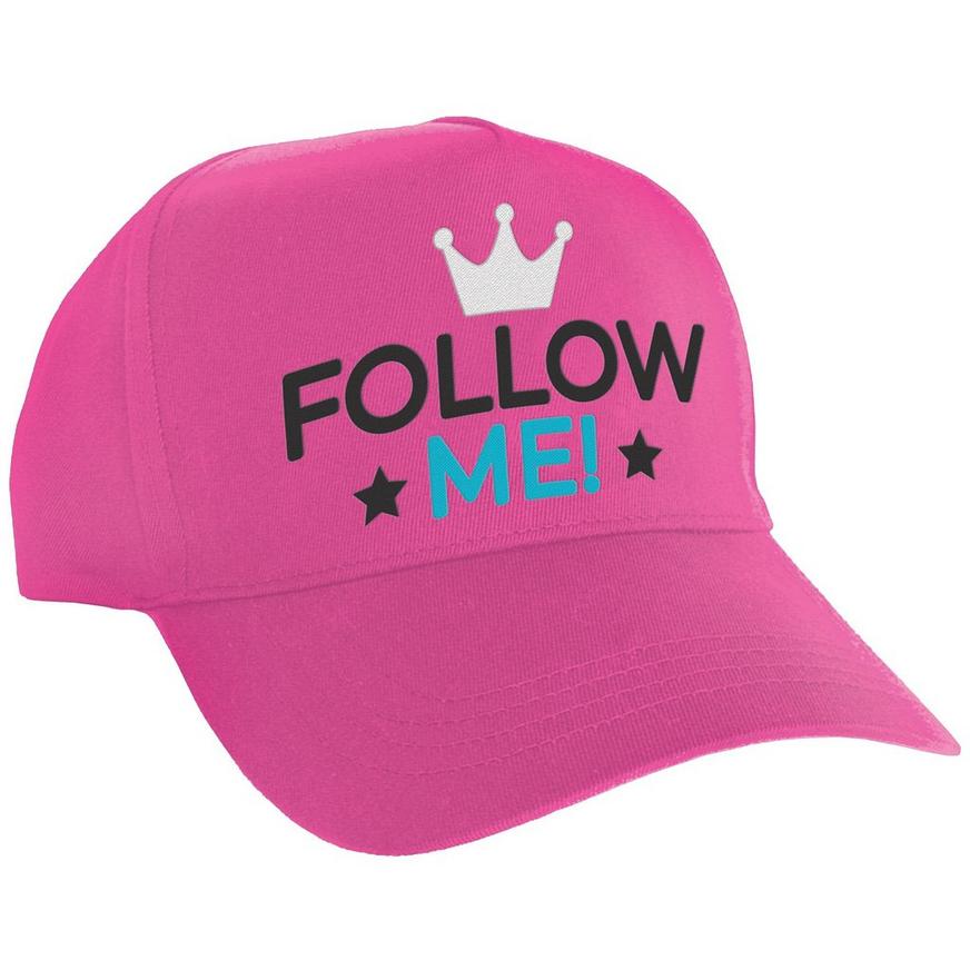 Kids' Pink Follow Me Trucker Hat - Internet Famous