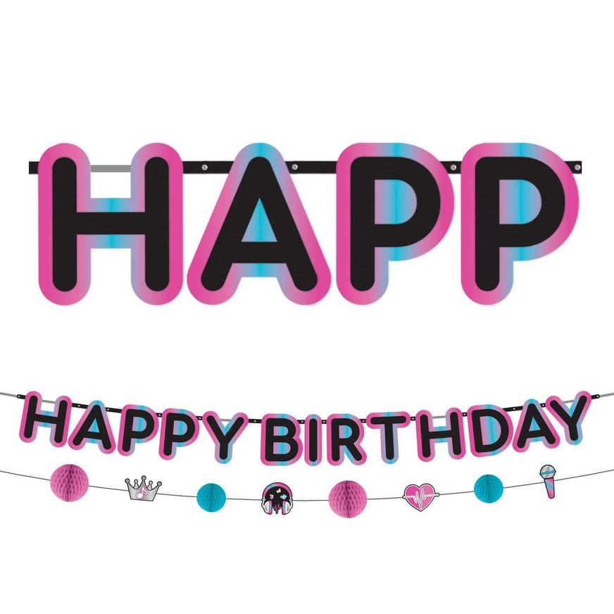 Internet Famous Birthday Cardstock Banners, 2ct