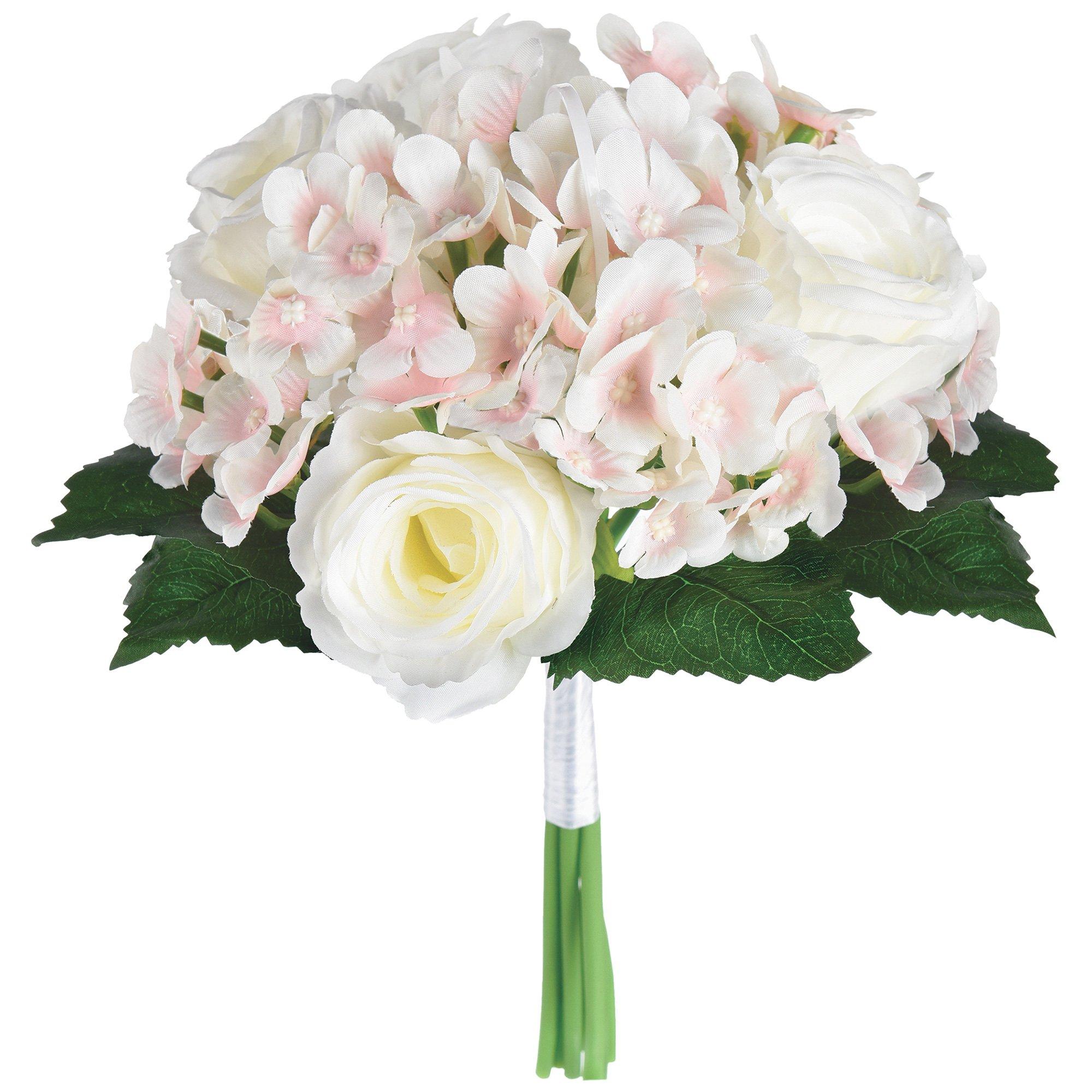 Artificial Roses Fake Flowers 02 Bouquet Home Party Gift Wedding Girl  Decoration