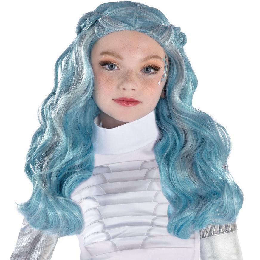 Kids' Blue Addison Alien Wig - Disney Z-O-M-B-I-E-S 3