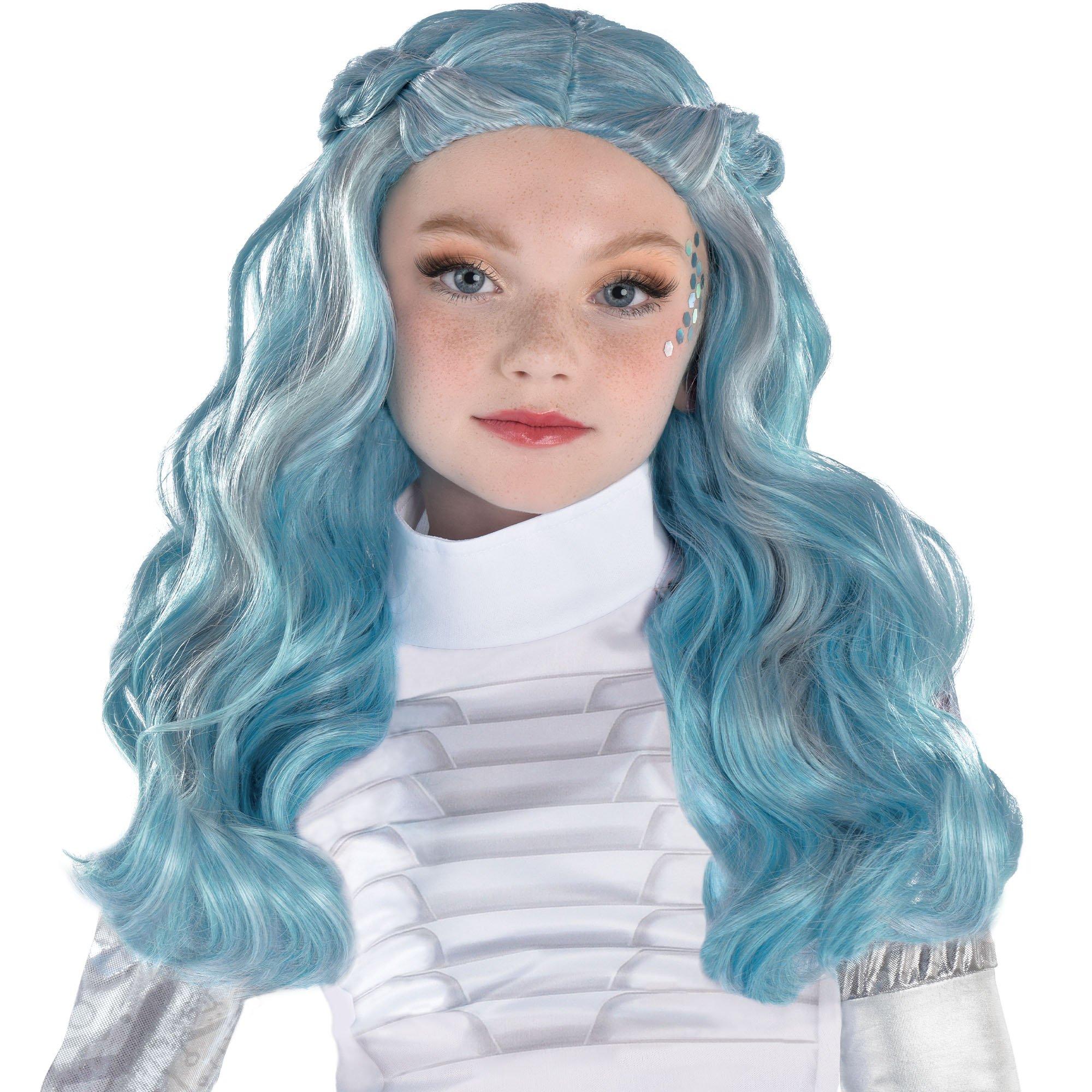 Green alien wig best sale