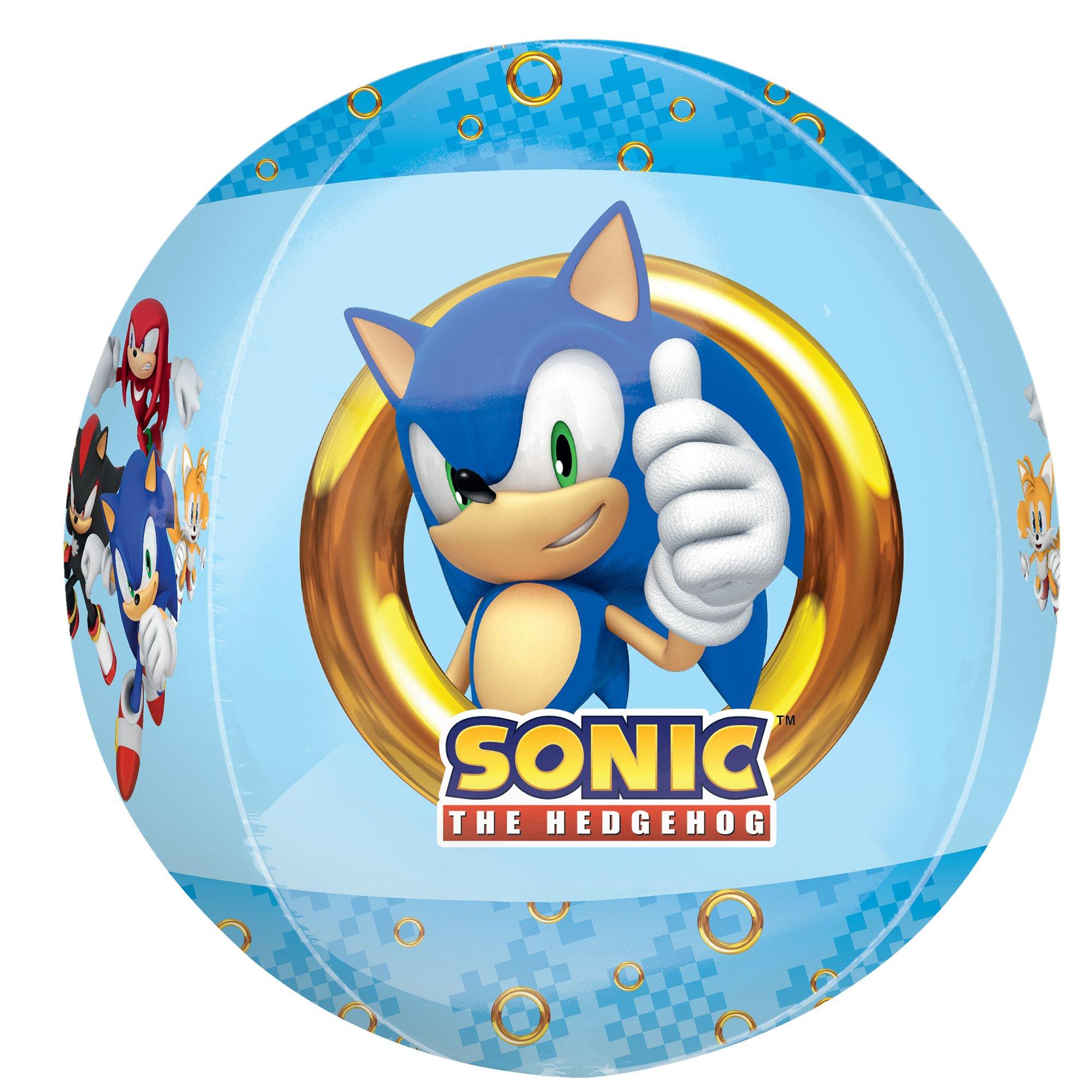 Sonic the Hedgehog Balloons Birthday Party Kids Children Decoration Packs  Gaming