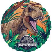 Jurassic World Round Foil Balloon, 18in