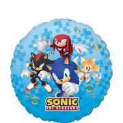 Sonic the Hedgehog 2 Round Foil Balloon, 18in