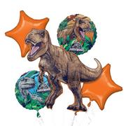 Jurassic World Foil Balloon Bouquet, 5pc