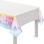 Tie-Dye Party Paper Table Cover, 54in x 102in
