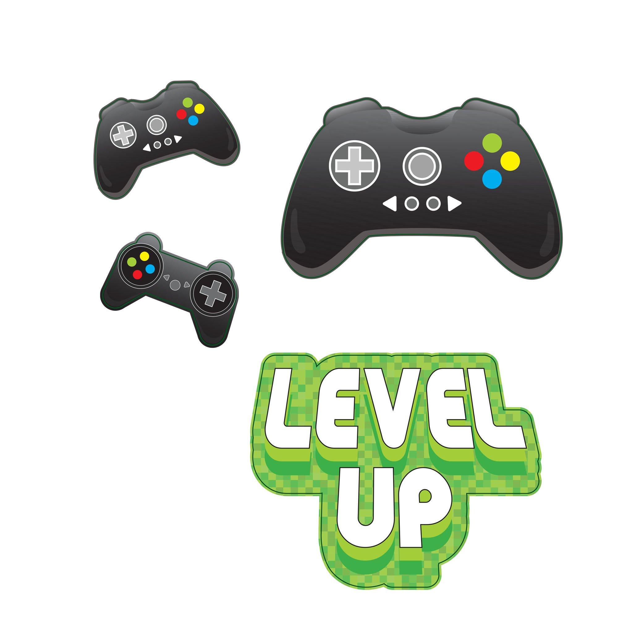 Level up Game on Party Bags/labels-video Game Party Bag 