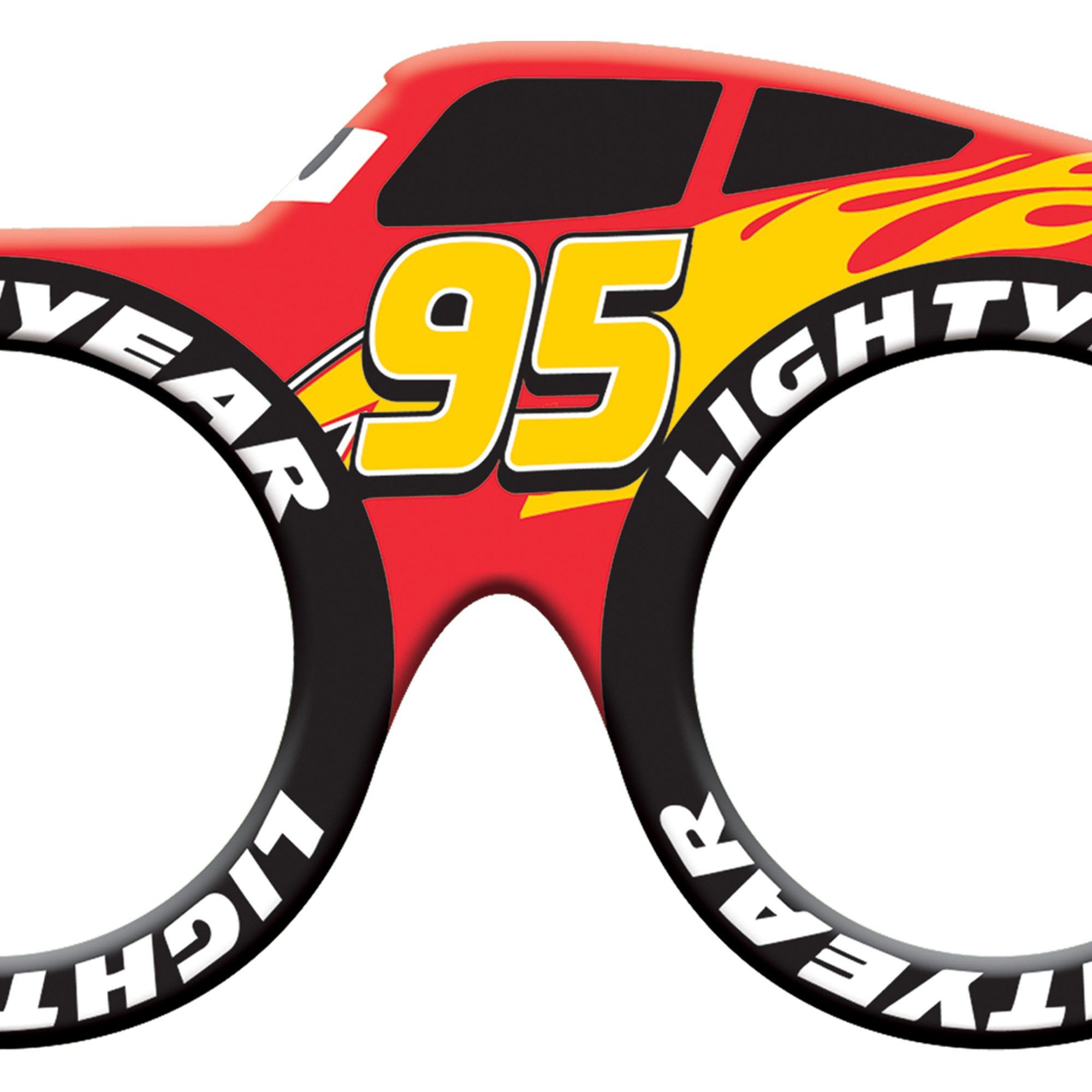 Lightning McQueen Racecar Glasses - Cars 3 | Party City