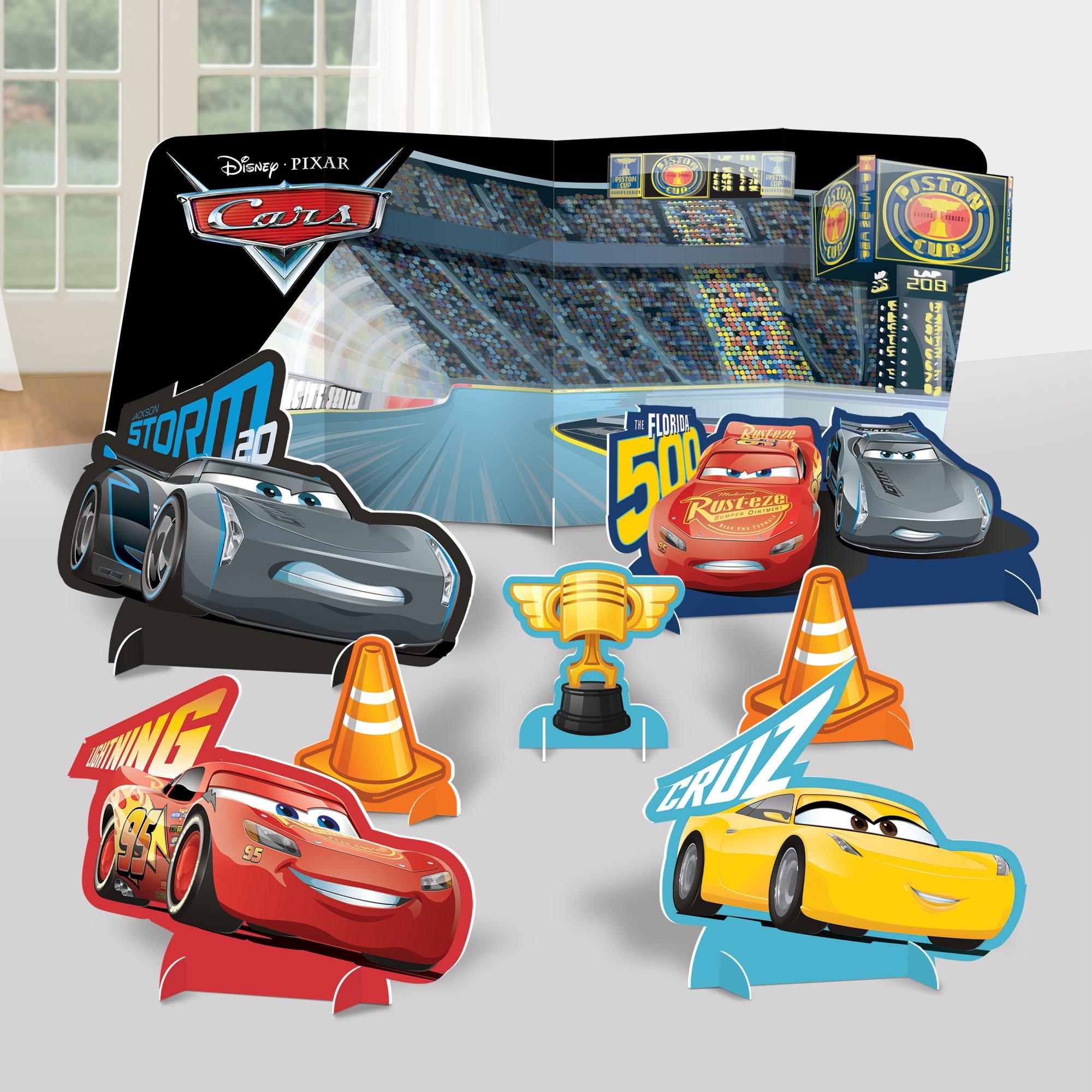 Cars 3 Table Decorating Kit Party City