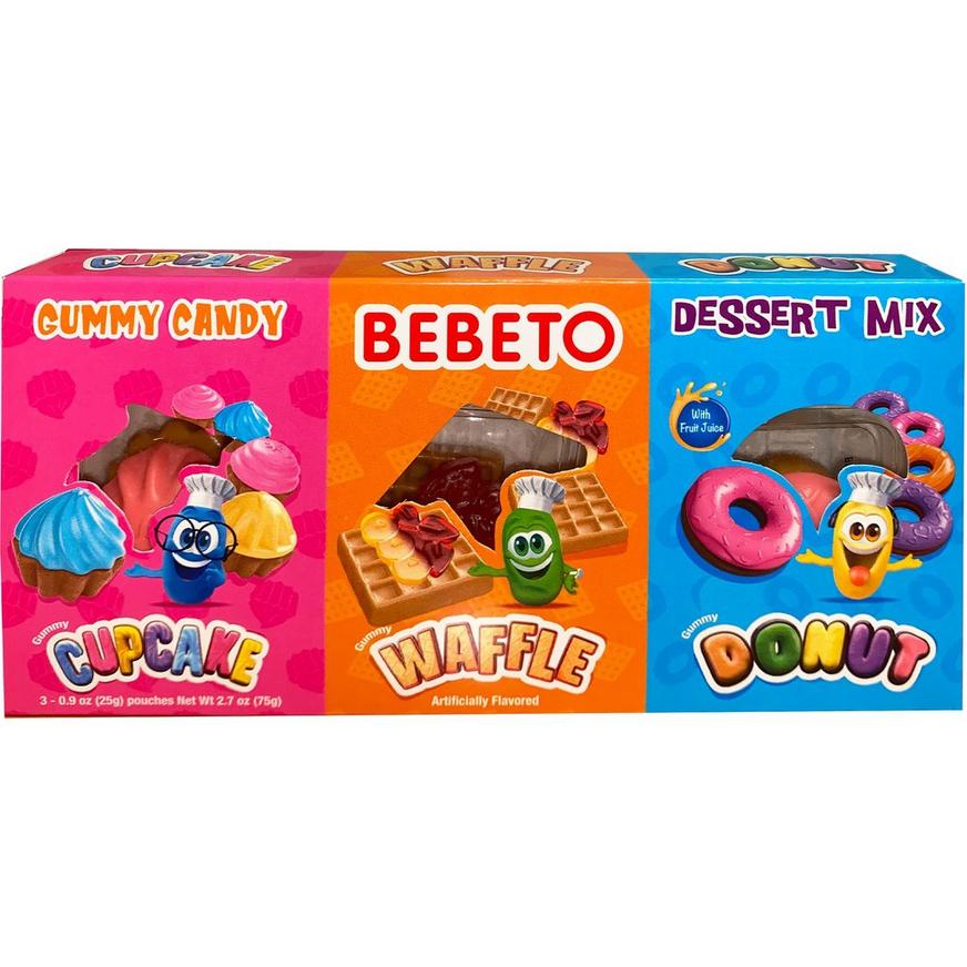 Bebeto Dessert Gummy Candy Mix, 2.7oz