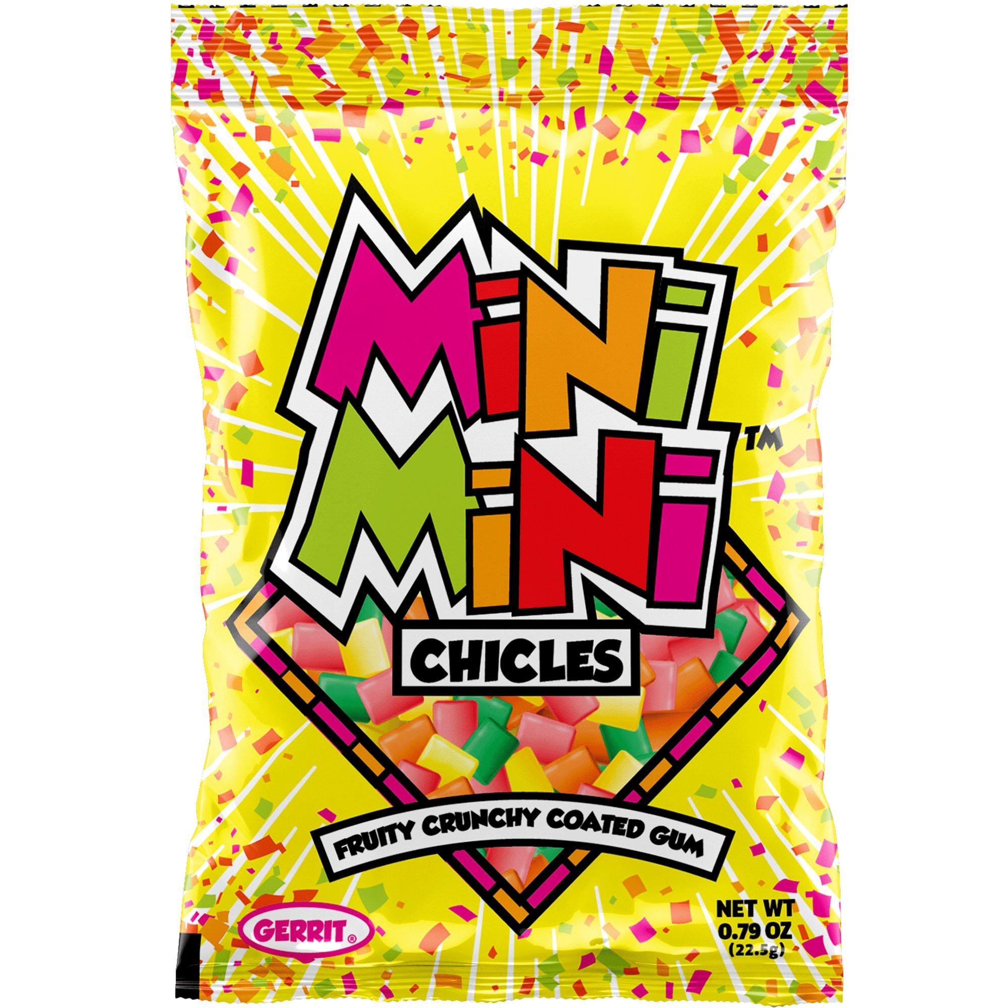 Mini Mini Chicles Fruit Chewing Gum, 0.79oz