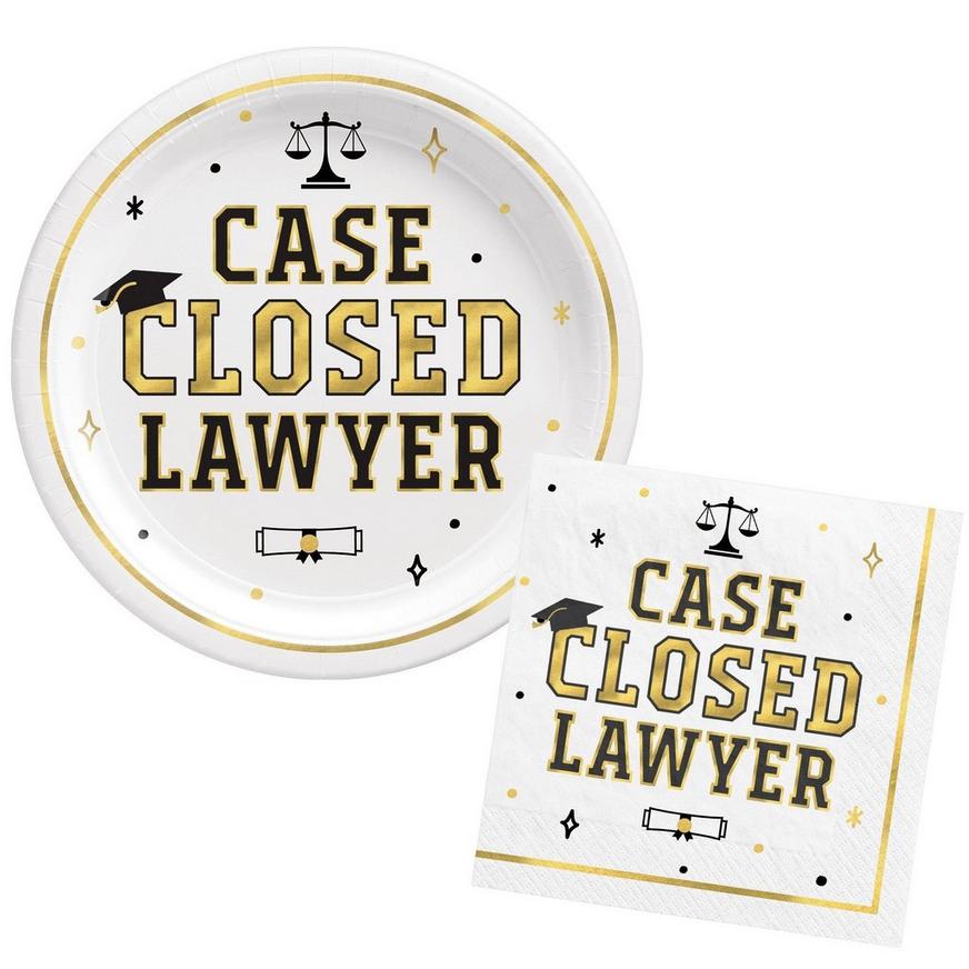 Case Closed Lawyer Tableware Kit for 30 Guests