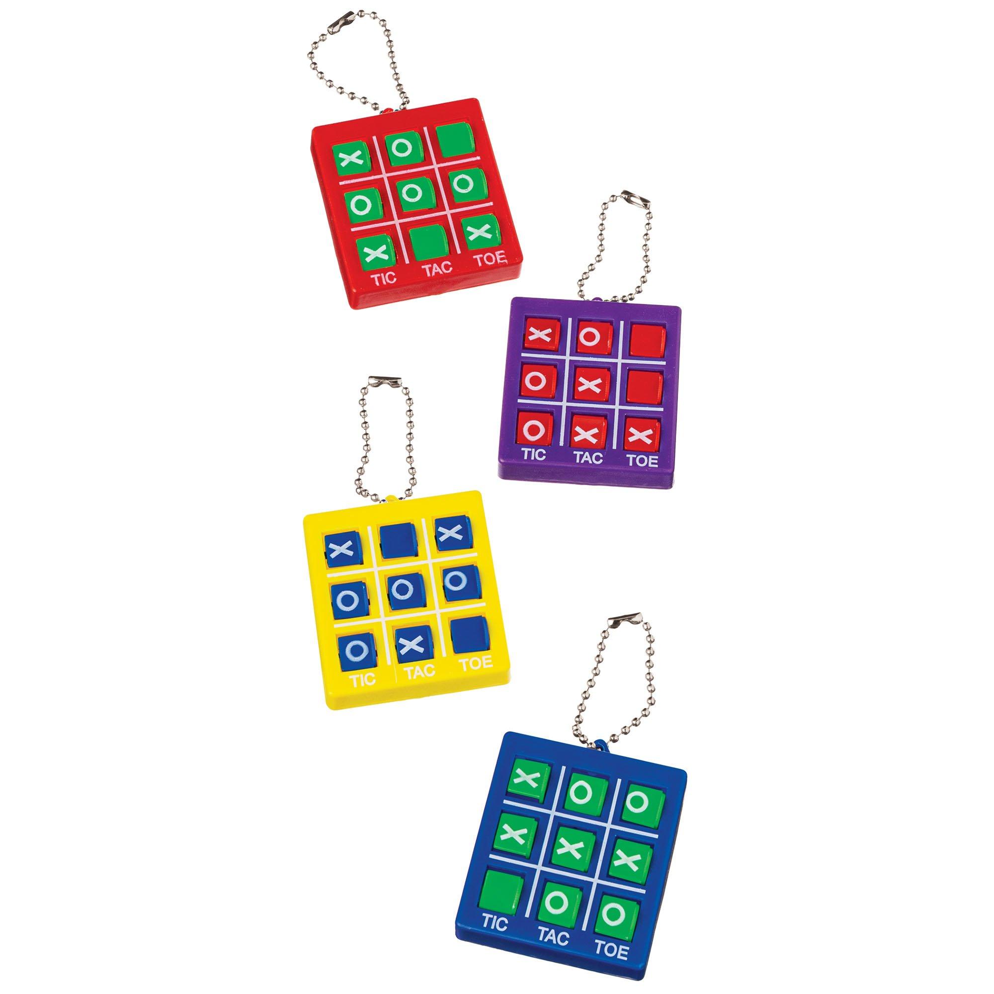 Tic Tac Toe Keychain Ox Chess For Kids Party Favors Plastic Keyholders For  Mini Backpack Clip Birthday Party Gift For Boy Girl