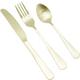 Gold Stainless Steel Flatware Set, 12pc, Service for 4