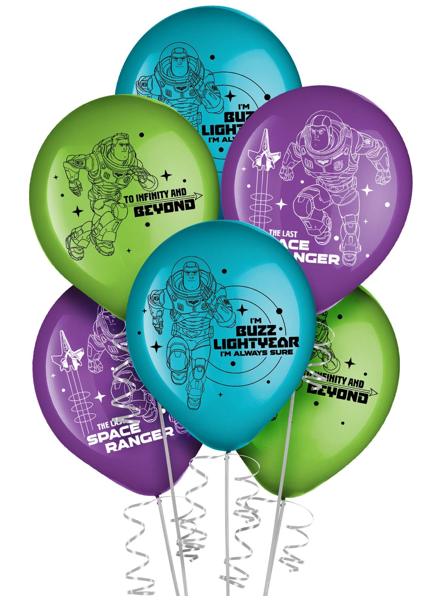6ct, 12in, Lightyear Latex Balloons