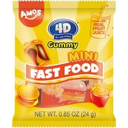 Amos 4D Gummy Fast Foods, 0.85oz