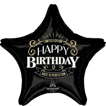 Better with Age Birthday Star Foil Balloon, 28in