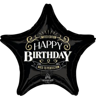 Better with Age Birthday Star Foil Balloon, 28in
