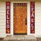 Fall Leaves Hanging Decorations, 6pc