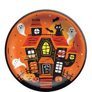 Spooky Friends Halloween Paper Lunch Plates, 8.5in, 50ct