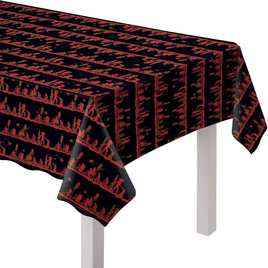 The Upside Down Plastic Table Cover, 54in x 108in - Stranger Things