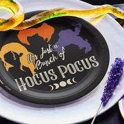 Hocus Pocus Paper Lunch Plates, 9in, 8ct