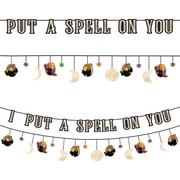 Hocus Pocus Letter Banner with Accent Banner, 12ft