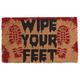 Bloody Halloween Coir Doormat, 29.5in x 17.75in
