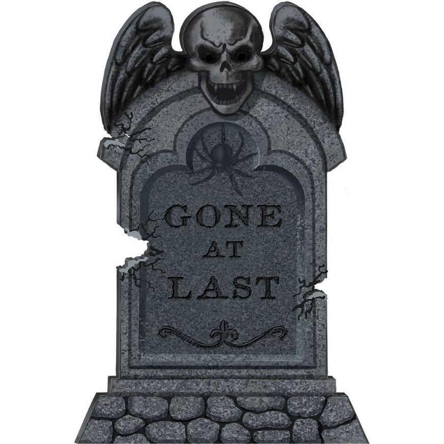 Gone at Last Tombstone, 14in x 22in