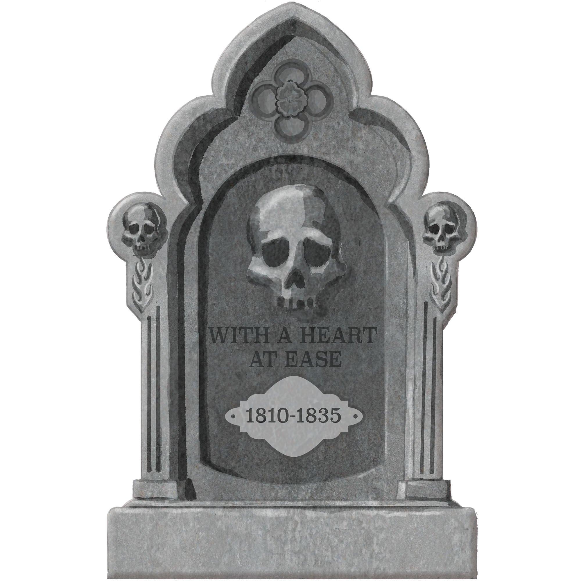Halloween Tombstone Set, 5pc Party City