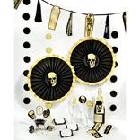 Glam Boneyard Halloween Bar Decorating Kit