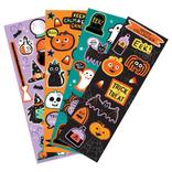 Spooky Friends Halloween Stickers, 4 Sheets